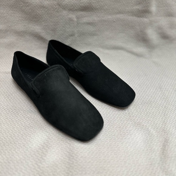 Everlane the Italian leather Day Glove black flats shoes size 8 - Picture 1 of 9